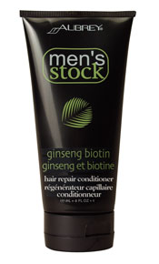Aubrey Organics Mens Stock Ginseng Biotin Hair Repair