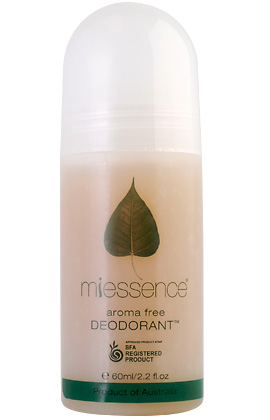 Miessence Organics Deodorant - Aroma Free Unscented