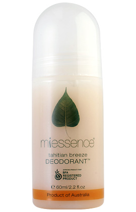 Miessence Organics Deodorant - Tahitian Breeze